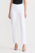 Ming Wang Knit Straight-Leg Pants