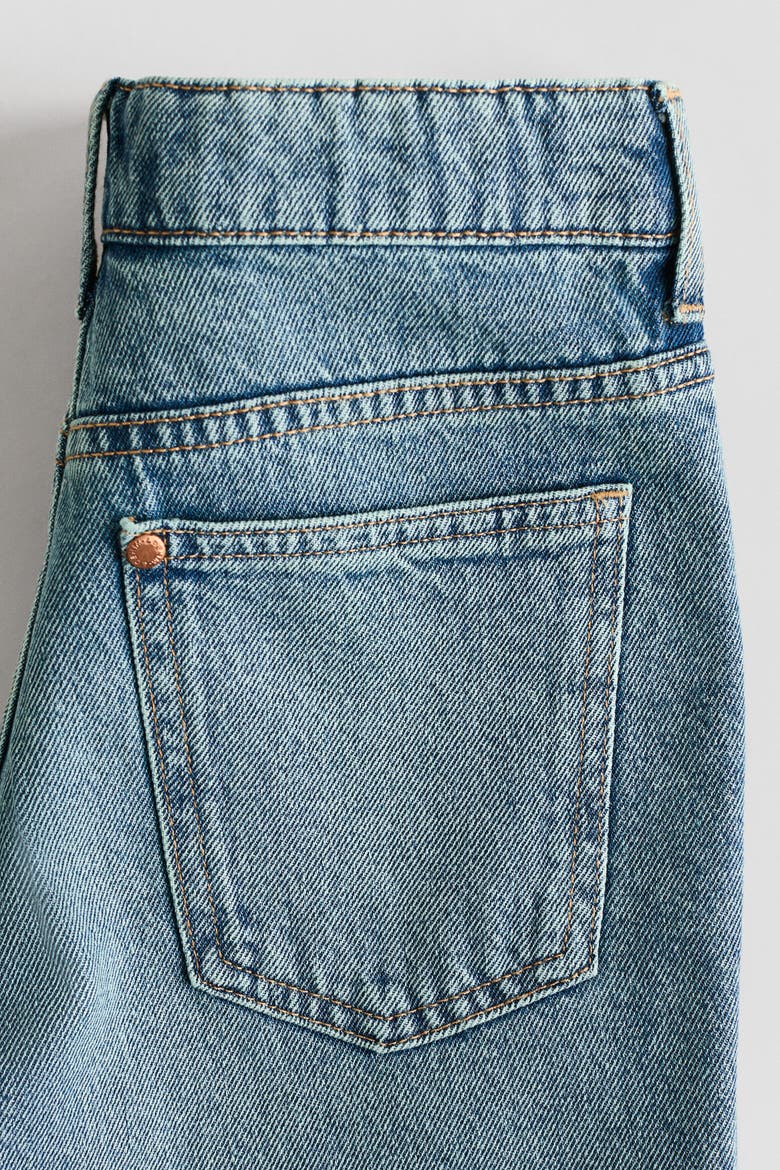 Loose-fit Bootcut Leg Jeans, Alternate, color, Denim blue