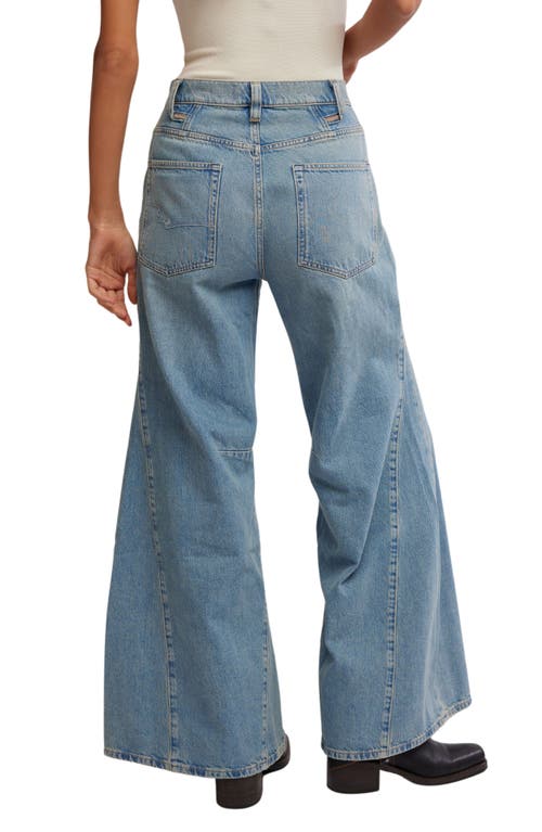 FREE PEOPLE FREE PEOPLE EDEN HIGH WAIST SLOUCHY FLARE JEANS