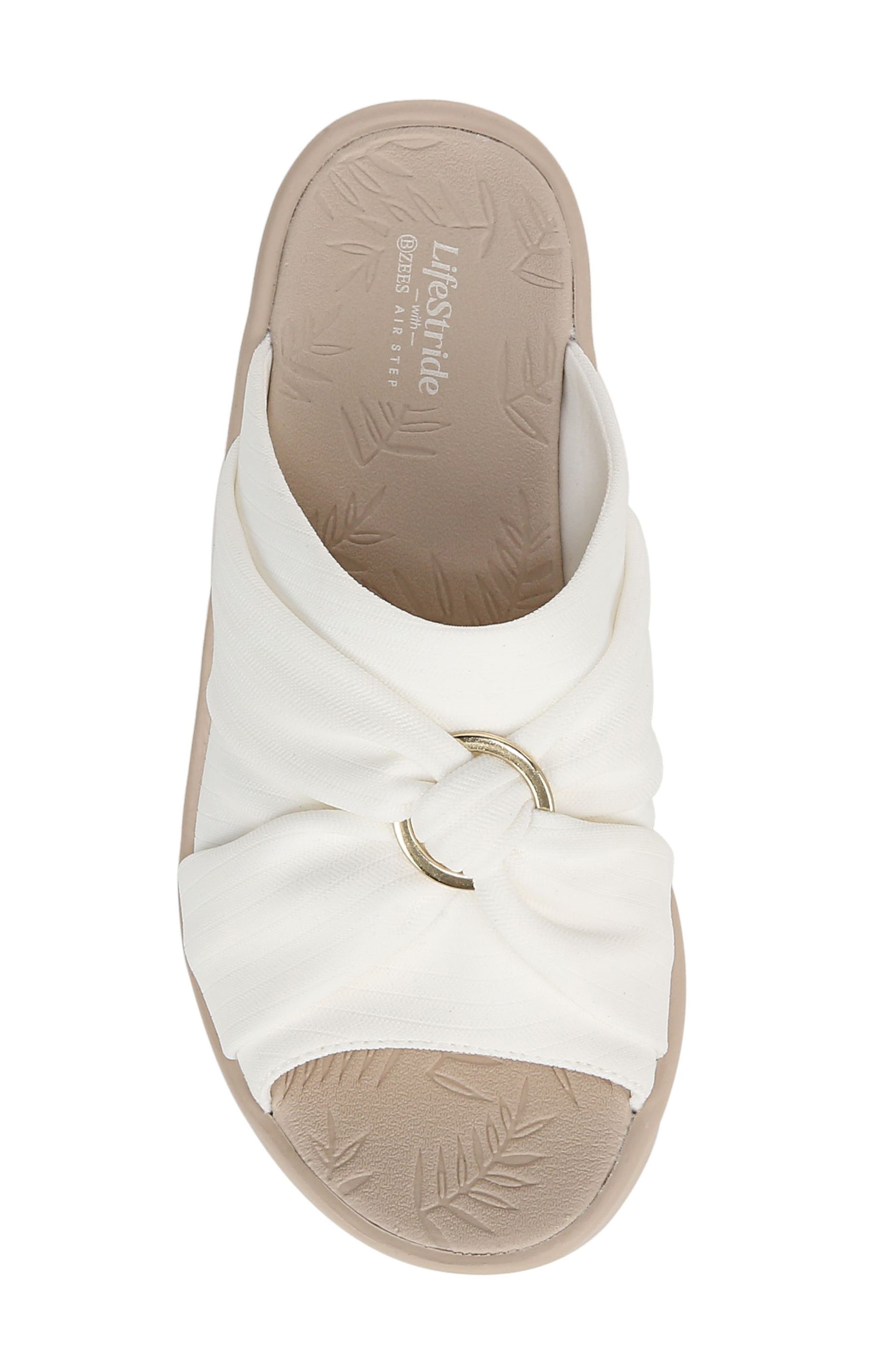 Serenade Slide Sandal, Alternate, color, WHITE