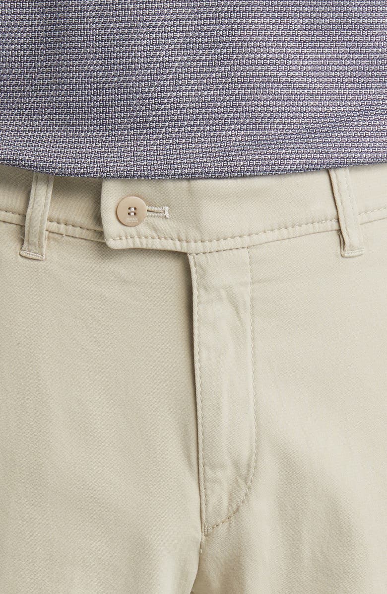 Brax Evans Regular Fit Flat Front Chino Pants, Alternate, color, Rye