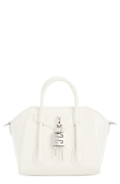 Antigona Toy Lock Leather Satchel