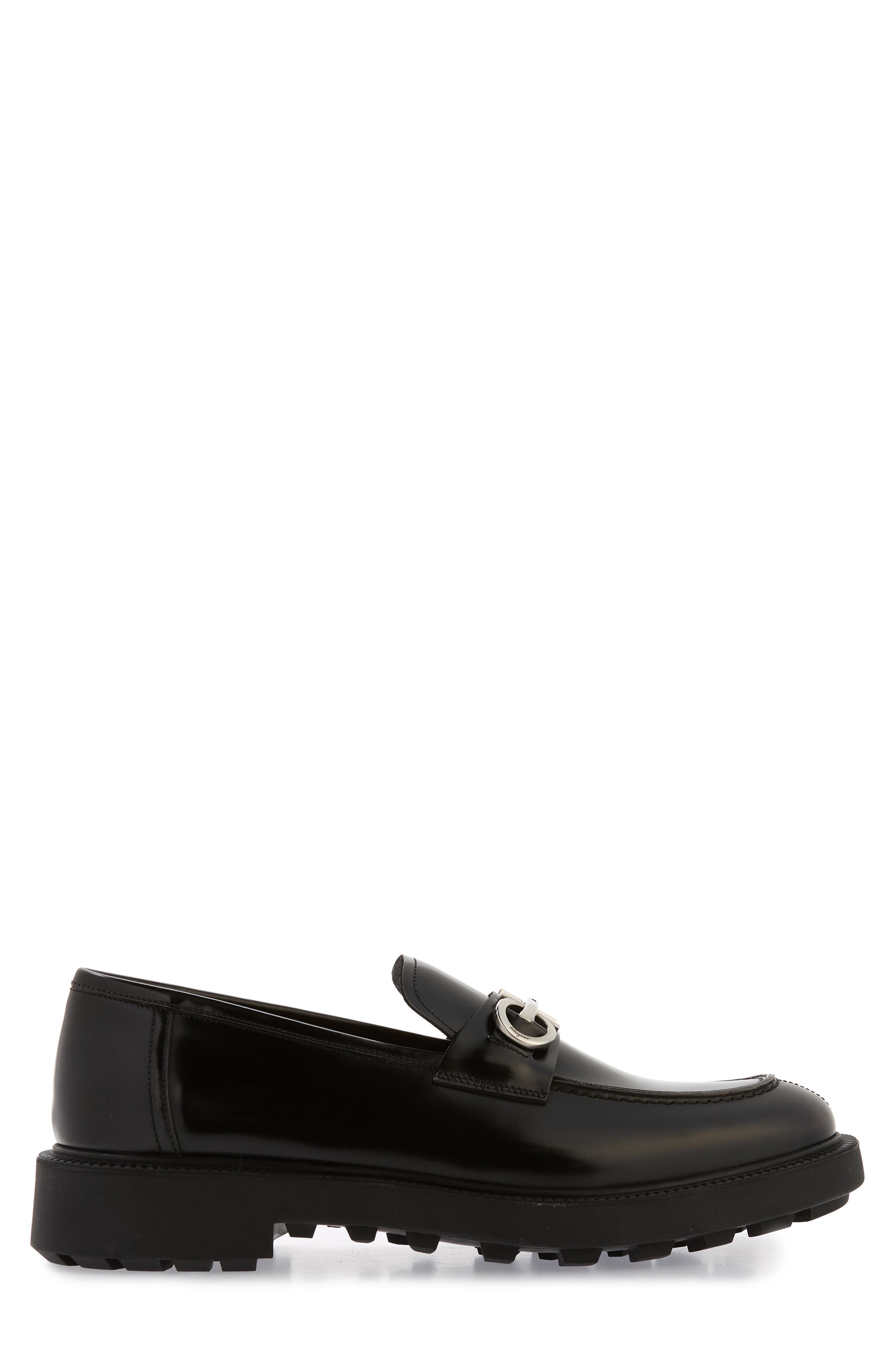 FERRAGAMO Galles Gancio Bit Loafer, Alternate, color, 