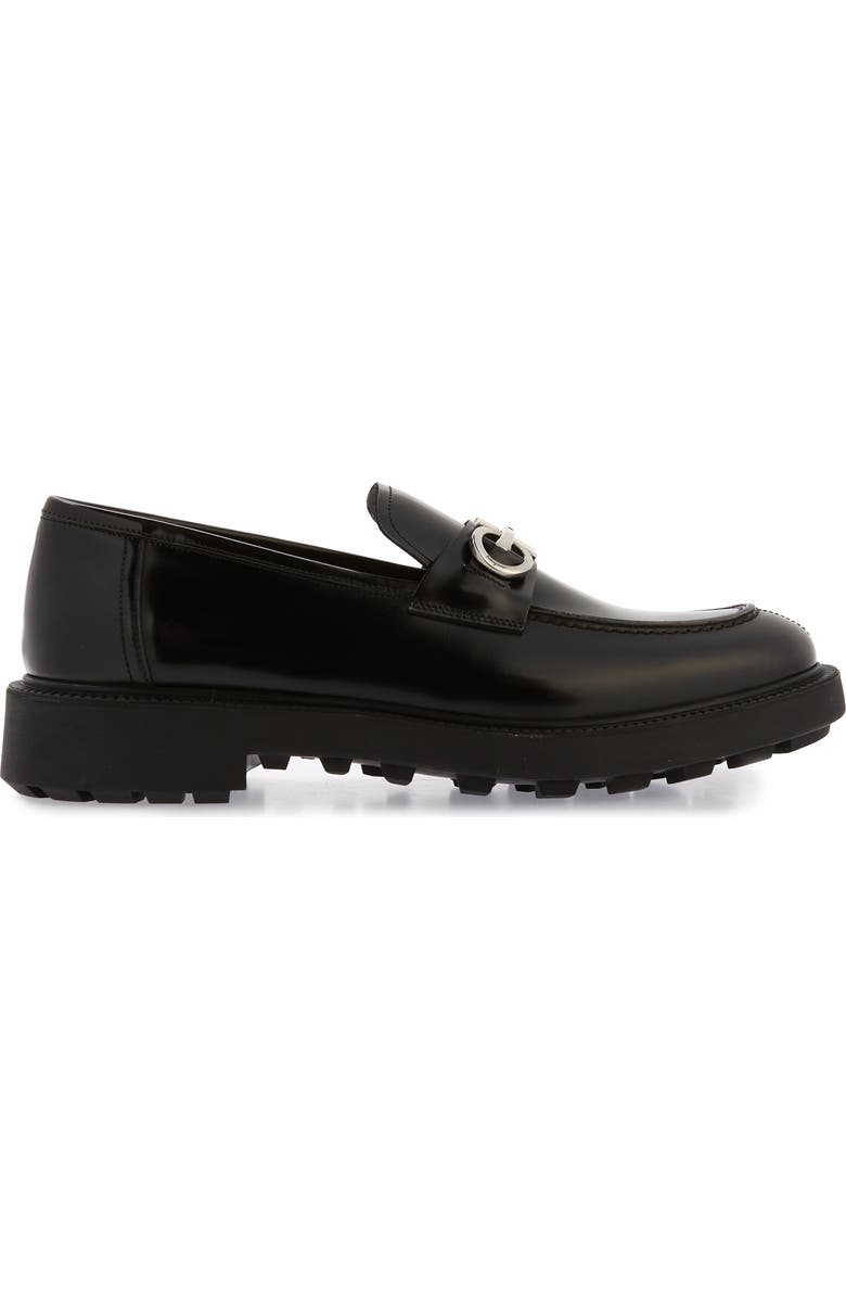 FERRAGAMO Galles Gancio Bit Loafer, Alternate, color,