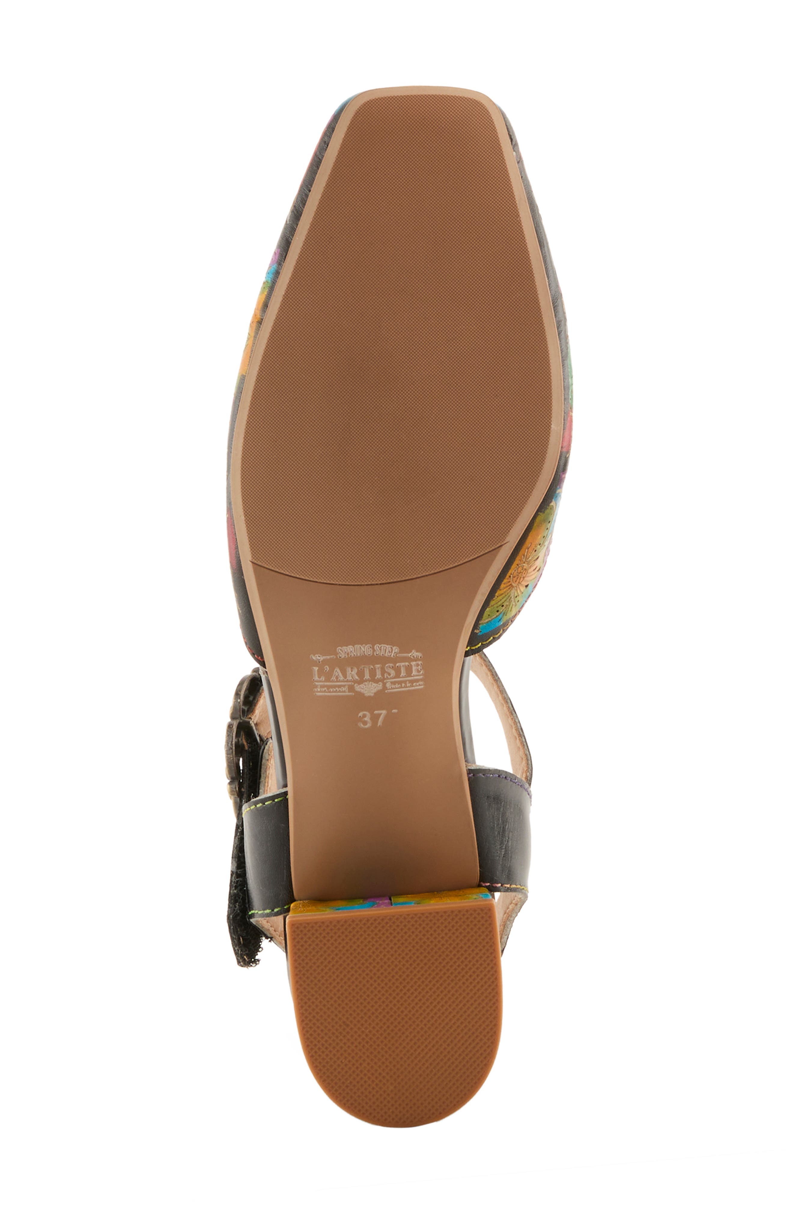 L'Artiste by Spring Step Funferbiz Ankle Strap Pump, Alternate, color, Black Multi