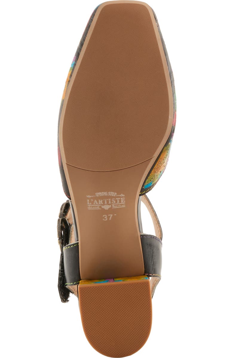 L'Artiste by Spring Step Funferbiz Ankle Strap Pump, Alternate, color, Black Multi