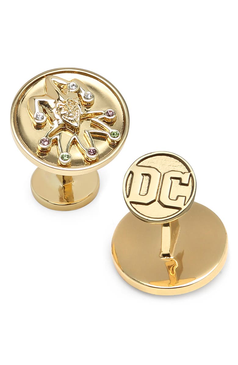 Cufflinks, Inc. Joker Cuff Links, Alternate, color, Gold