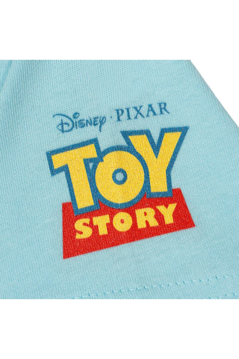 Toy Story Short Sleeve Birthday T-Shirt, Alternate, color, Toy Story Light Blue