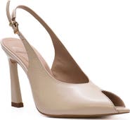 Kenneth Cole Priya Slingback Peep Toe Pump
