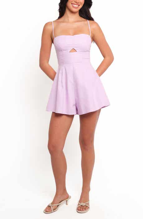 Petal & Pup Rycee Cutout Linen & Cotton Romper