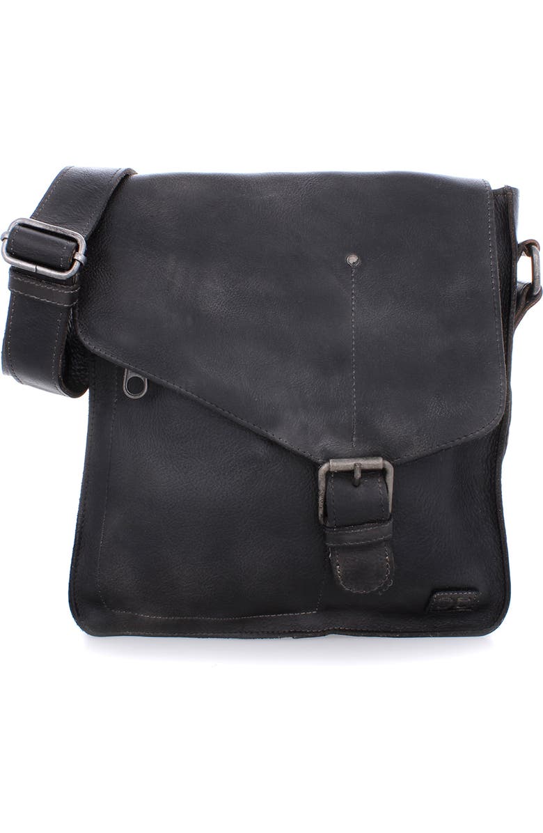 Bed Stu Venice Beach Handbag, Main, color, Black Rustic