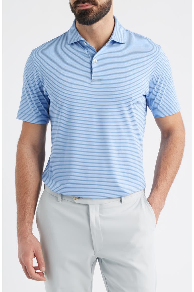 Crown Crafted Ballad Performance Polo, Main, color, IRIS MIST