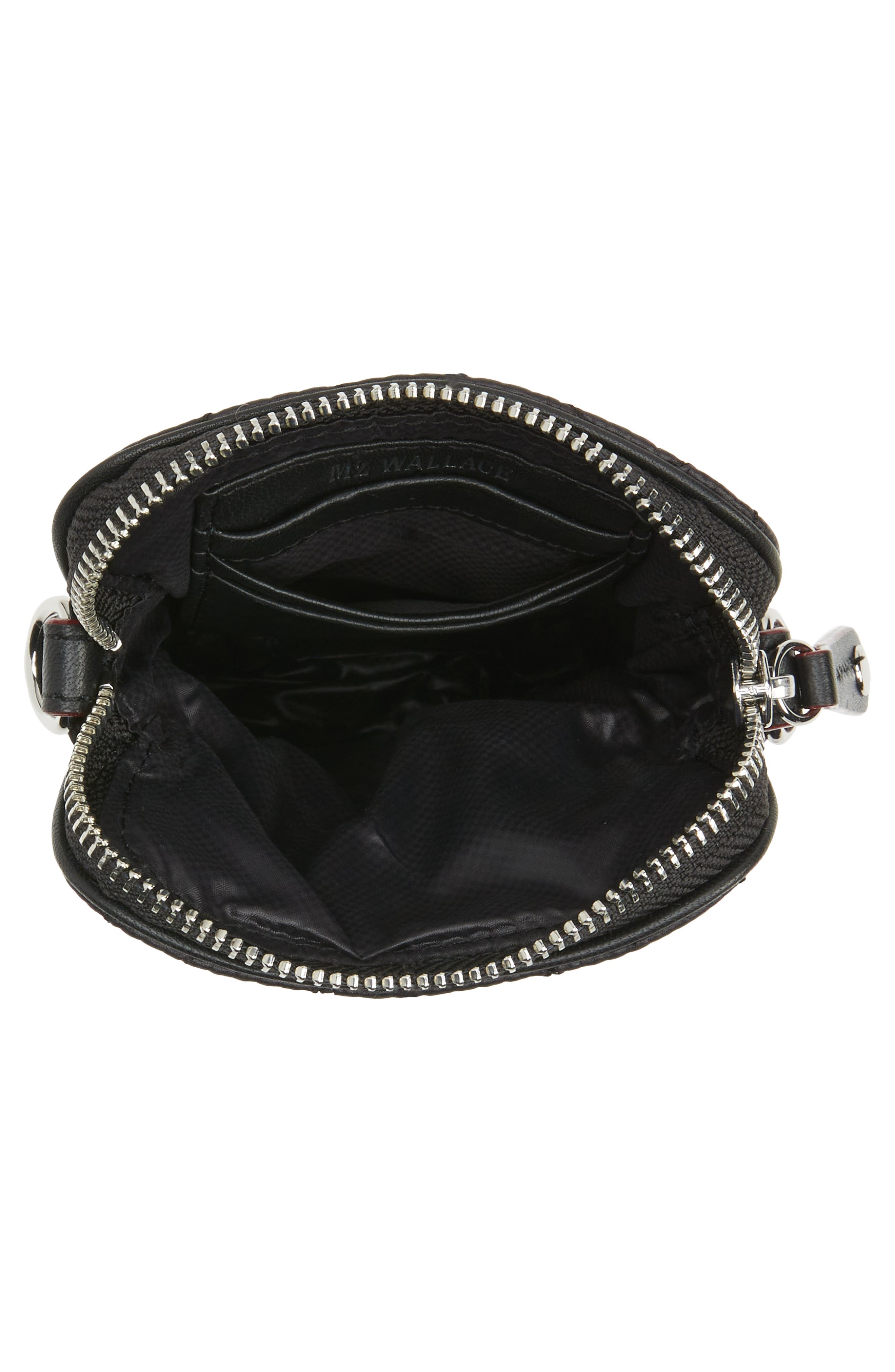 MZ Wallace Micro Crosby Crossbody Bag, Alternate, color, Black