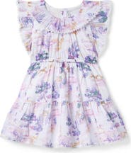 Janie and Jack Countryside Toile Ruffle Dress