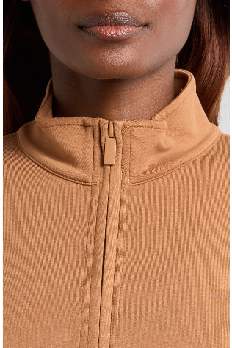 Shadow Mirage Half Zip Pullover, Alternate, color, BRONZE