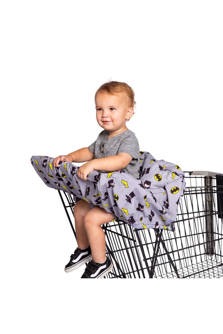 DC Comics Shopping Cart & High Chair Cover for Baby to Toddler, Batman, Alternate, color, Multicolored