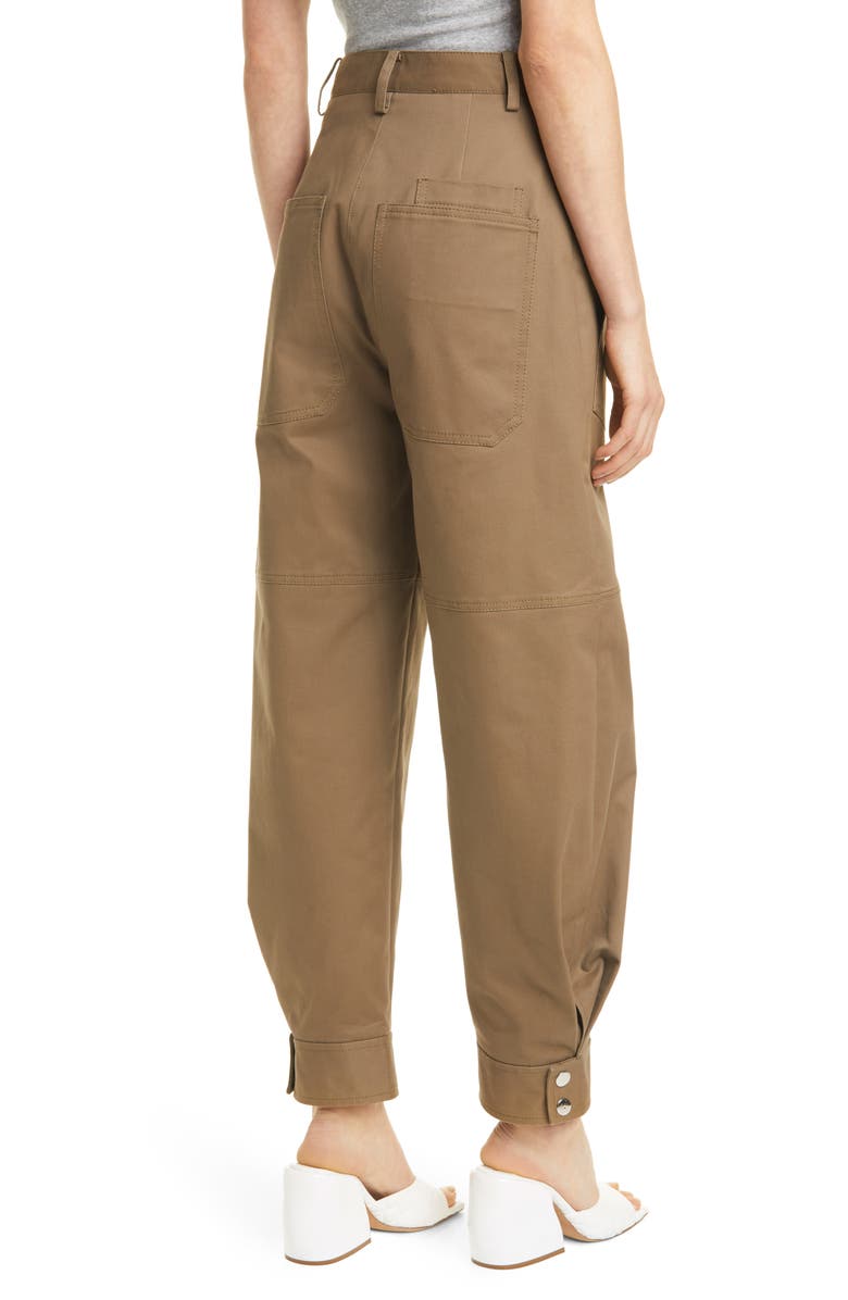 Tibi Myriam Sculpted Stretch Twill Pants, Alternate, color, 