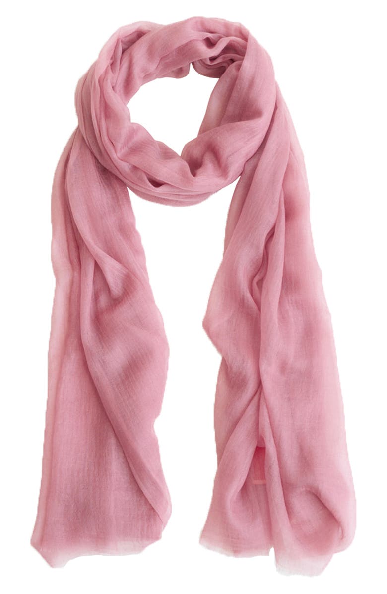 Lost Pattern Featherlight Cashmere Shawl, Main, color, 