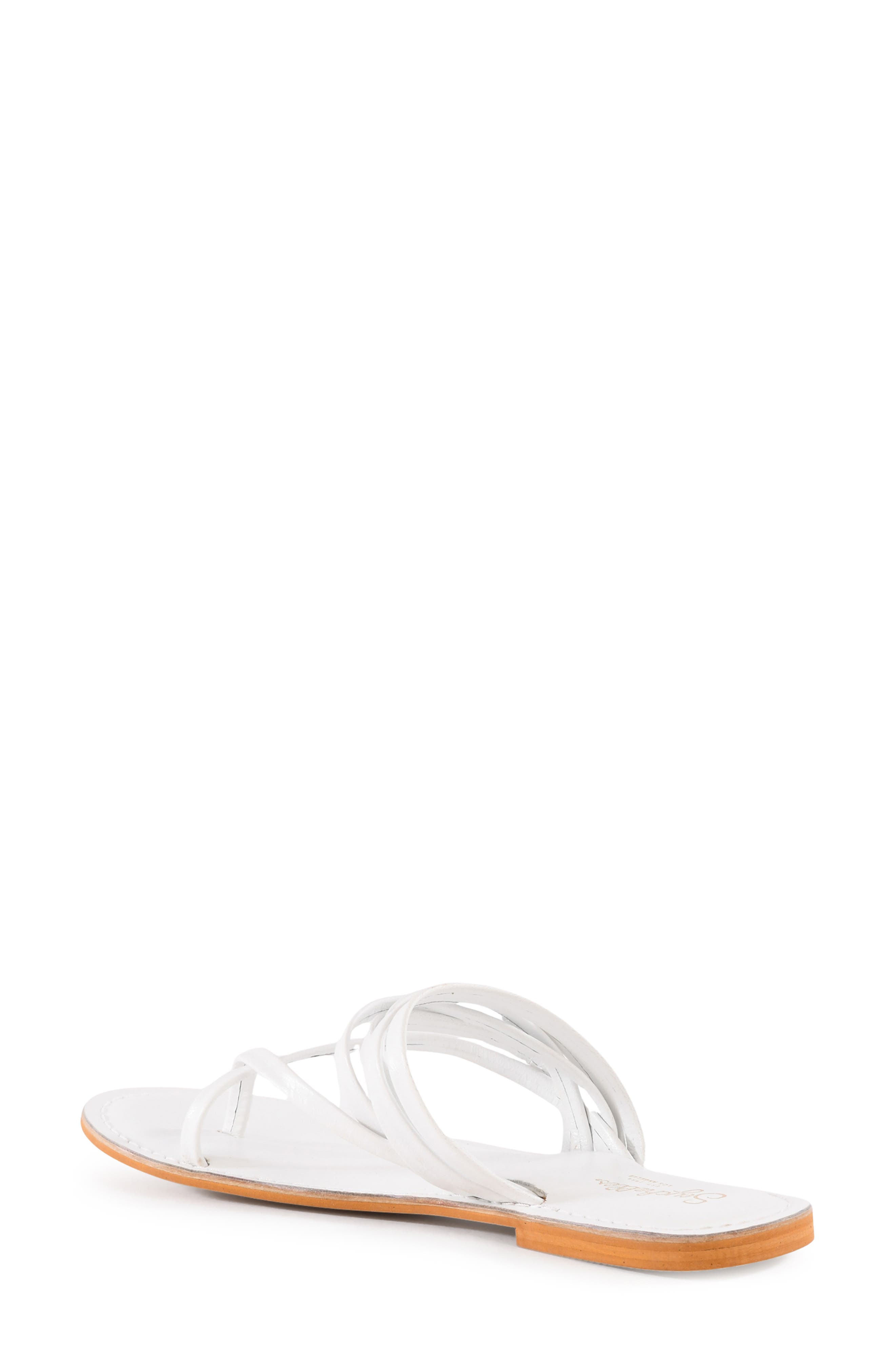 Seychelles Reezie Toe Loop Sandal, Alternate, color, Off White