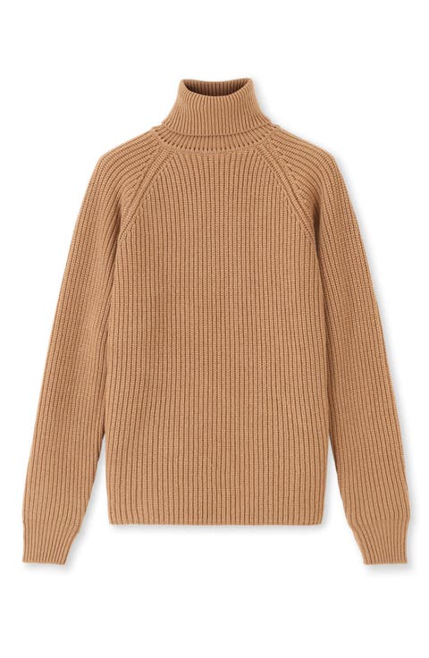 Oslo Merino Wool High Neck Sweater