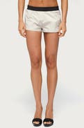 EDIKTED Emrie Stripe Nylon Shorts
