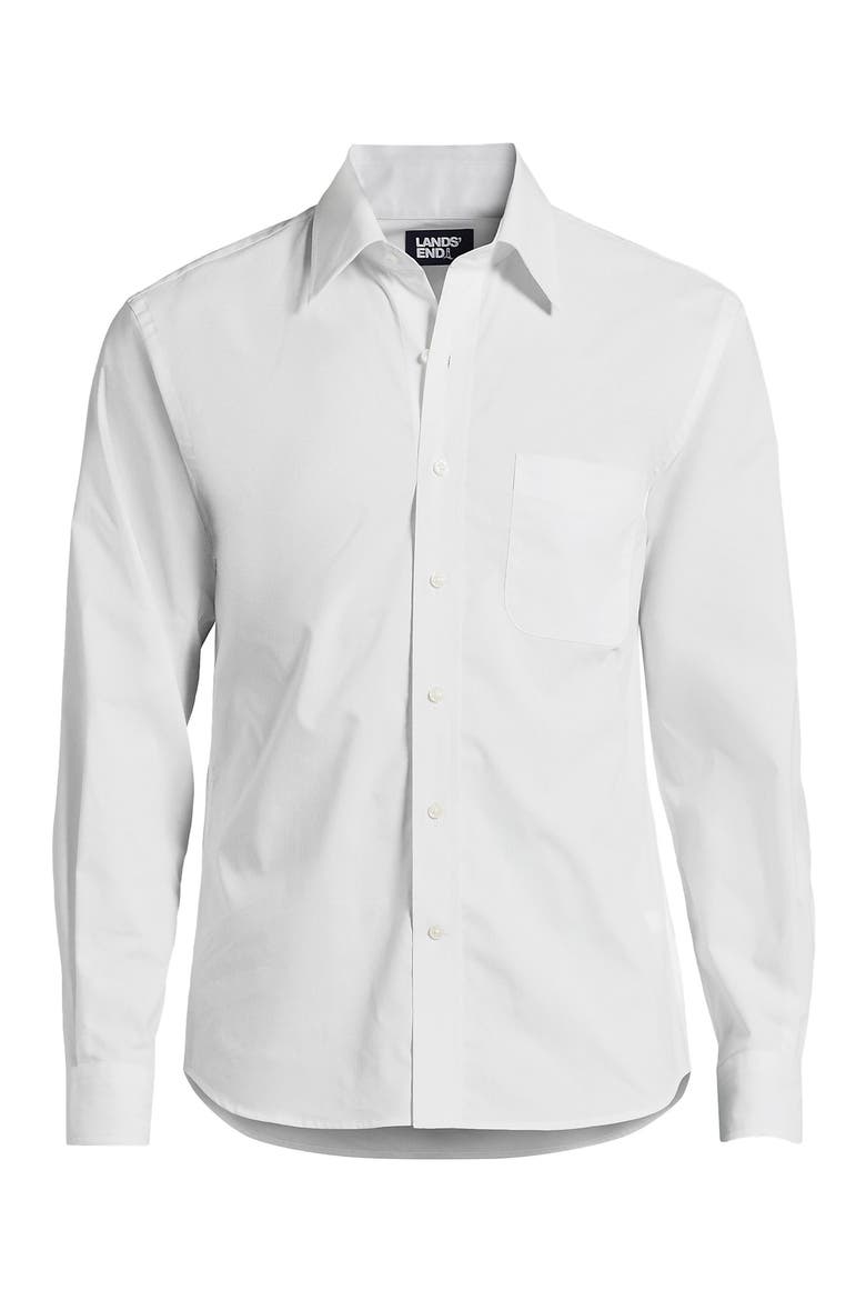 Long Sleeve Stretch Coolmax Shirt, Main, color, White
