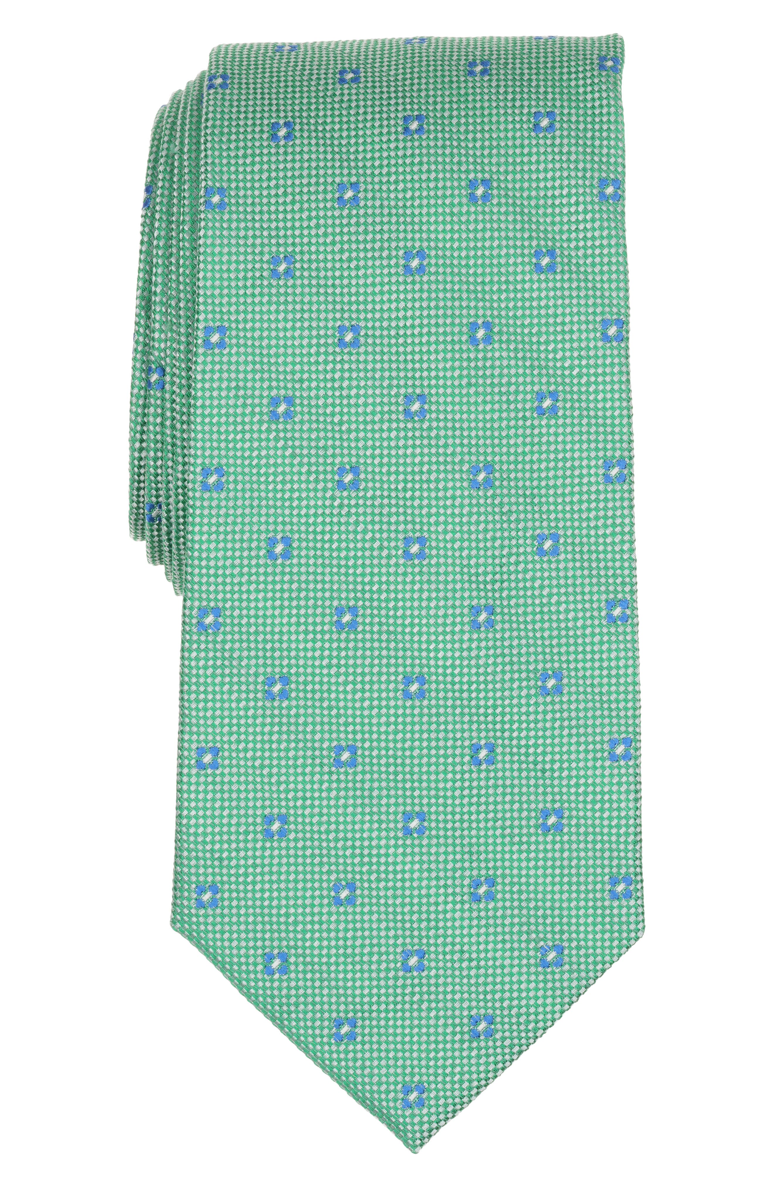 Brooks Brothers Oxford Floral Silk Blend Tie