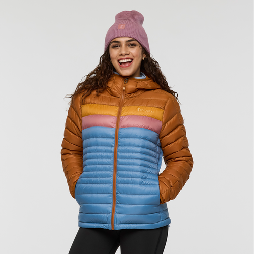 Cotopaxi Fuego Down Hooded Jacket In Multi