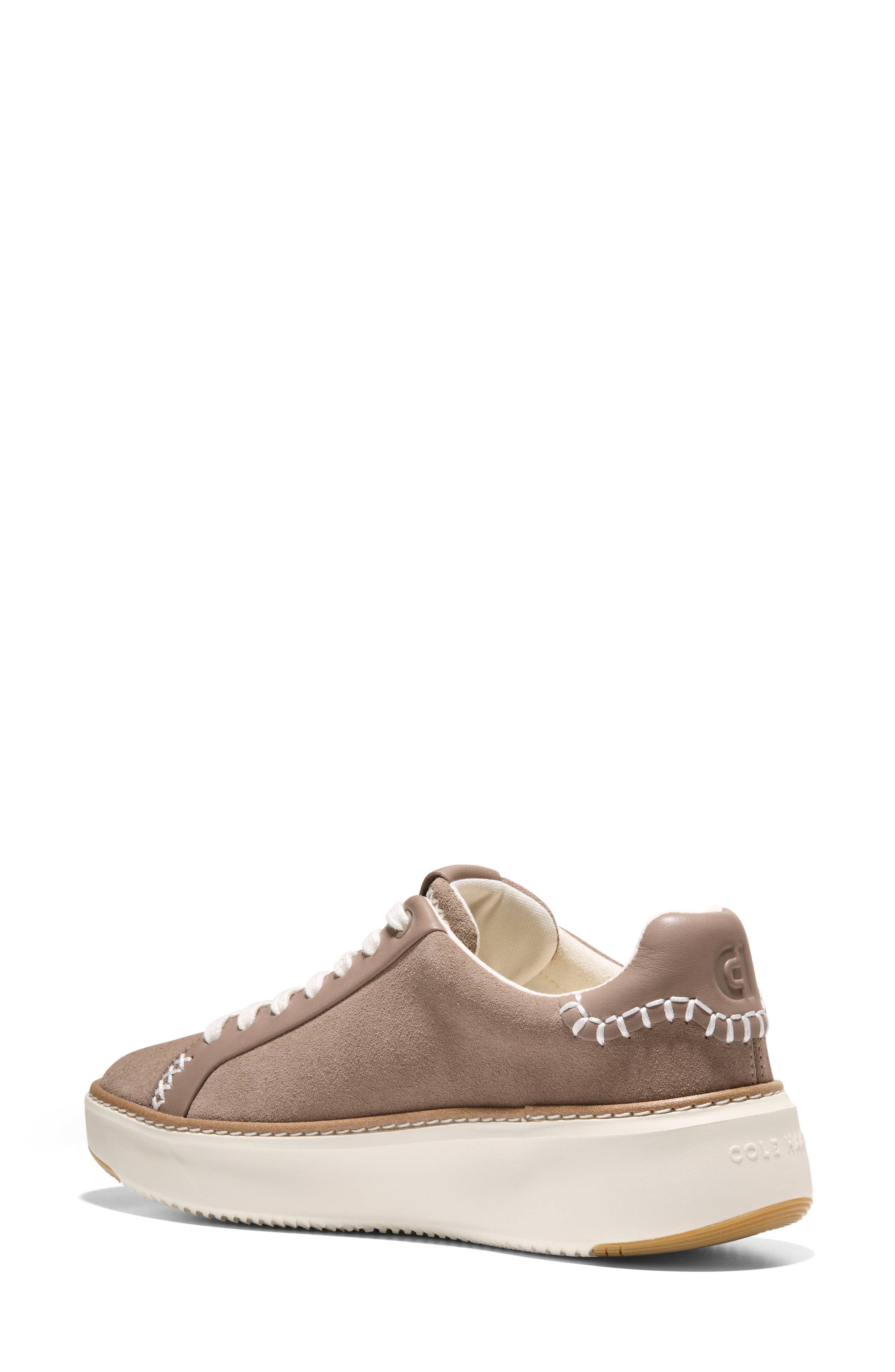 GrandPro Topspin Sneaker, Alternate, color, IRISH COFFEE SUEDE/ IVORY