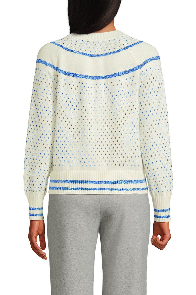 Drifter Raglan Sleeve Easy Fit Sweater, Alternate, color, Bright Cerulean Apres