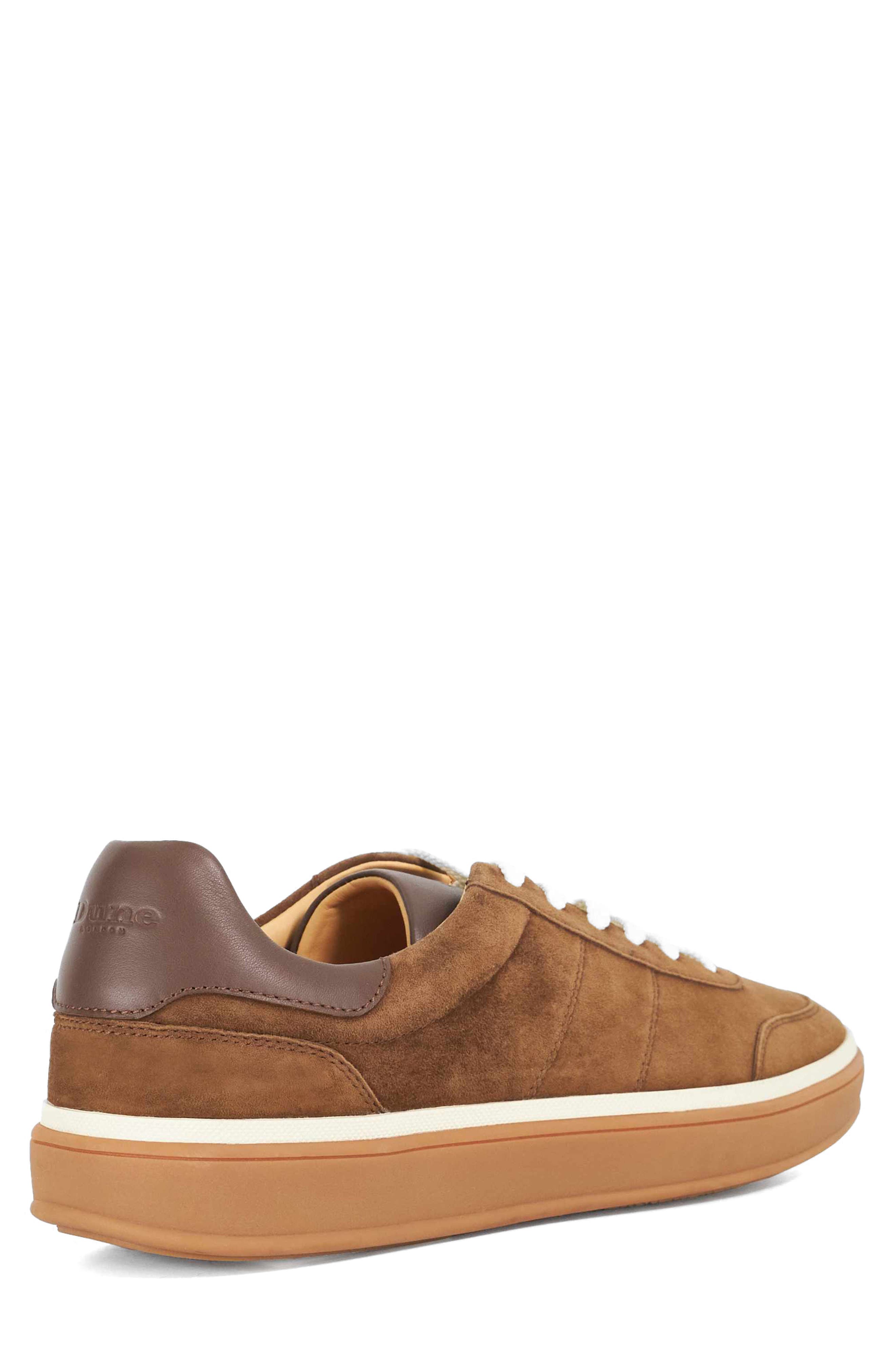 Tony Suede Low Top Sneaker, Alternate, color, BROWN