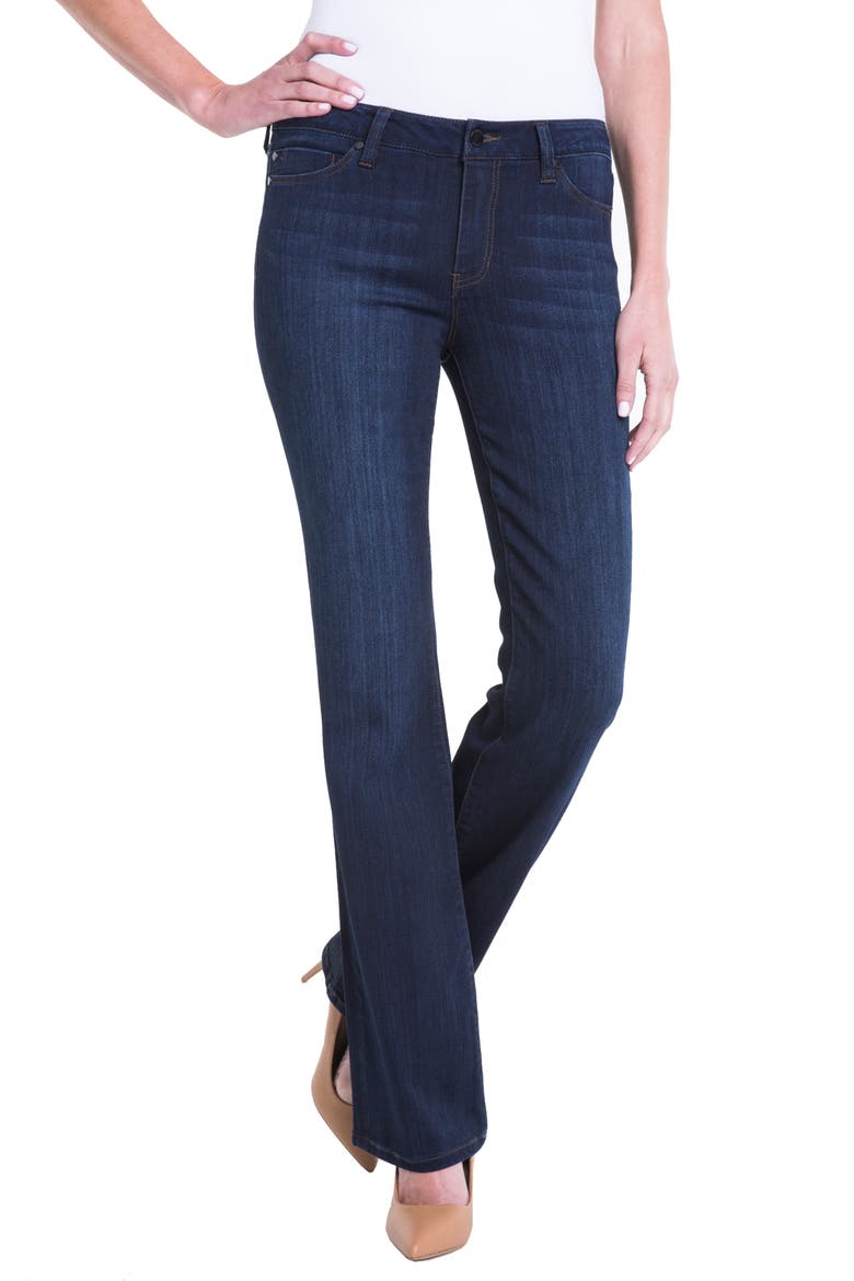 Lucy Mid Rise Bootcut Jeans, Alternate, color, DUNMORE DARK