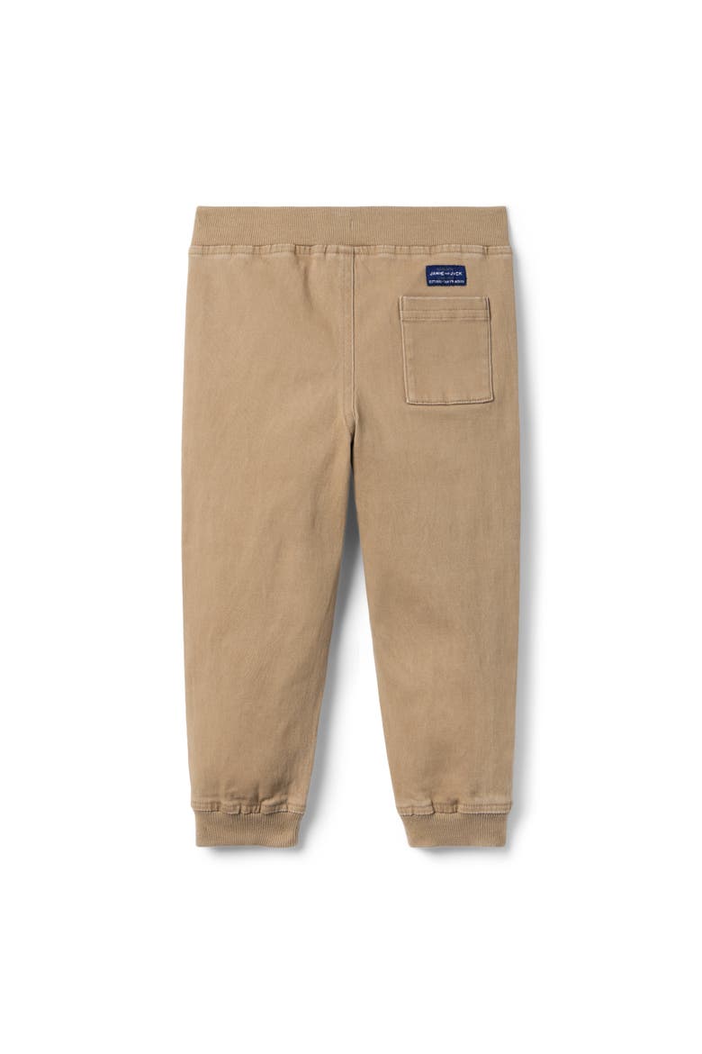 The Classic Twill Jogger, Alternate, color, Beige
