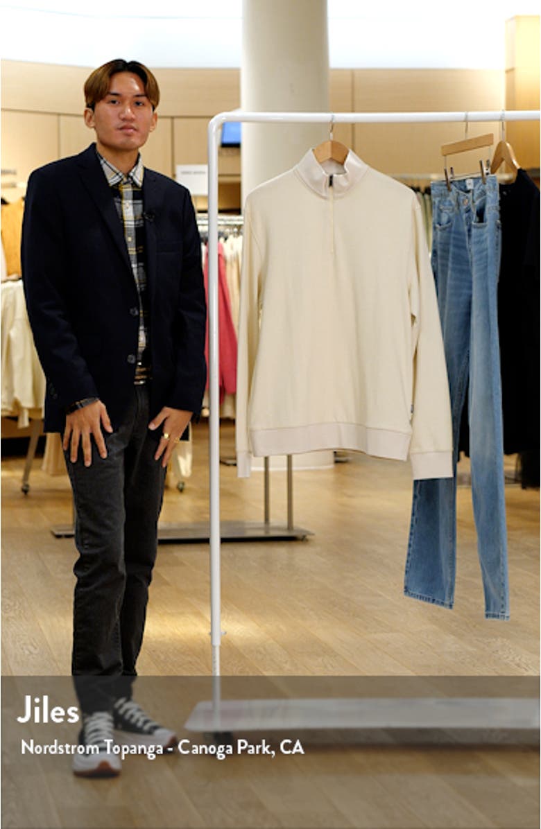 Sidney Quarter Zip Pullover, sales video thumbnail