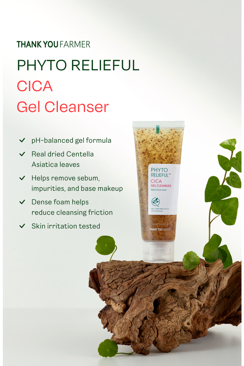 Phyto Relieful Cica Gel Cleanser, Alternate, color, White