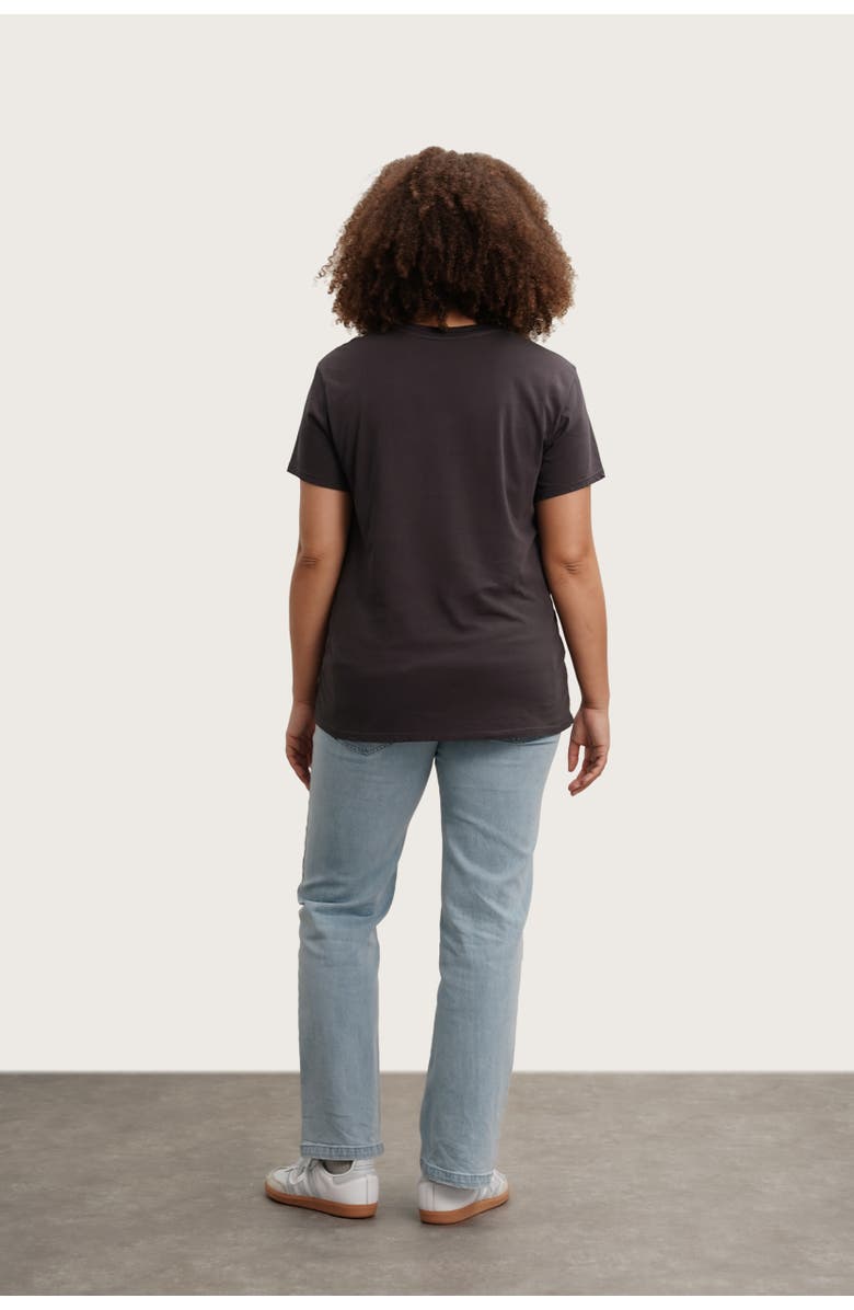 Nom Maternity The Groove Tee, Alternate, color, Black