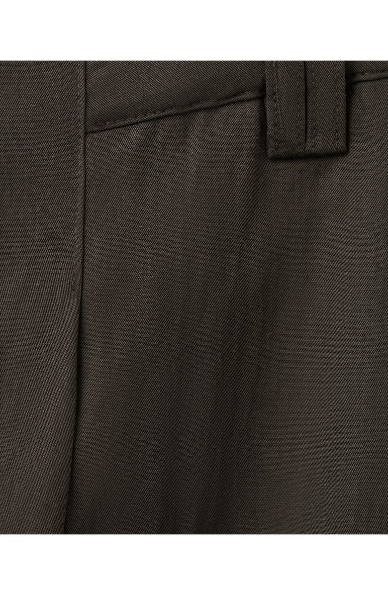 MANGO Pleated Straight Leg Pants, Alternate, color,