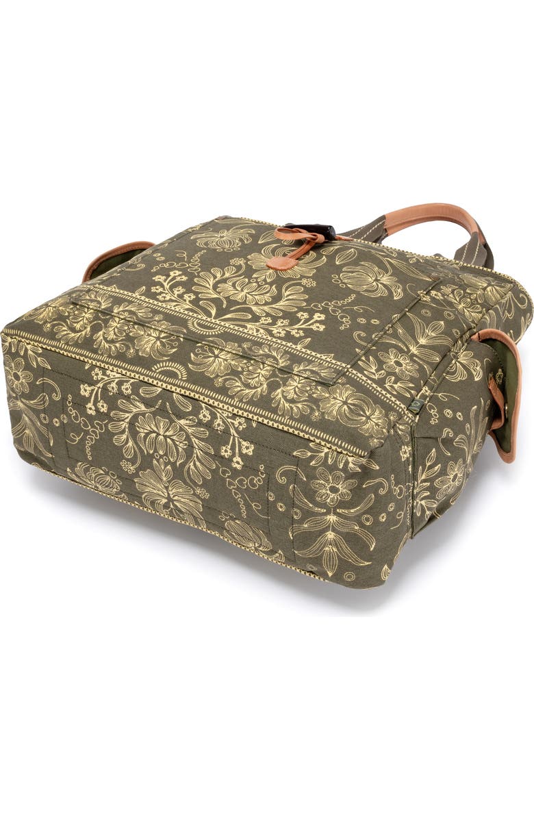 TSD Brand Valley and Sky Spacious Adventure Tote, Alternate, color, Olive Cream