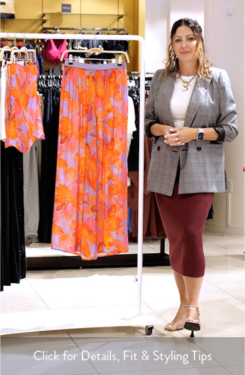 Floral Cover-Up Pants, sales video thumbnail