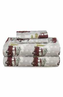 AZORES HOME Winter Outing Cotton Flannel Sheet Set
