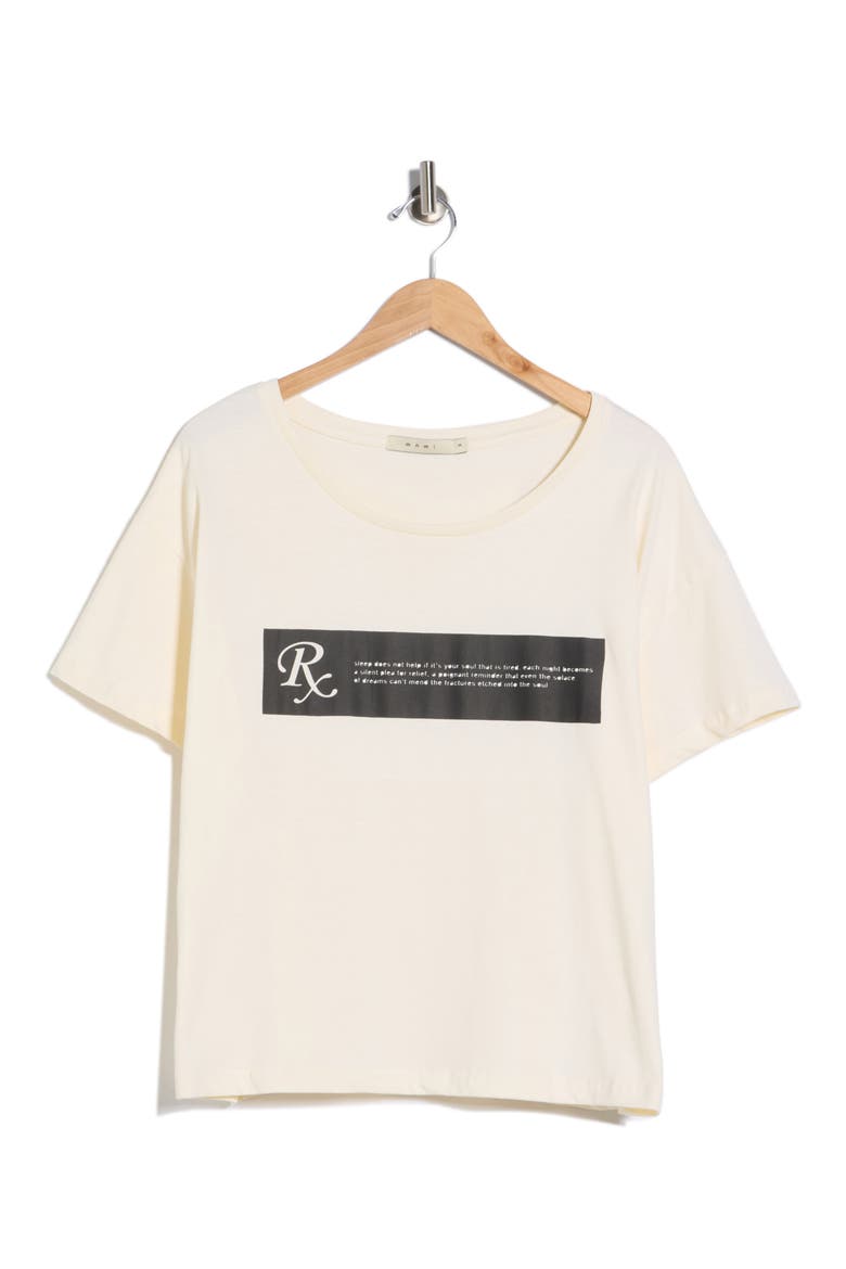 Distressed Wide Crewneck Graphic T-Shirt, Alternate, color, ANTIQUE WHITE
