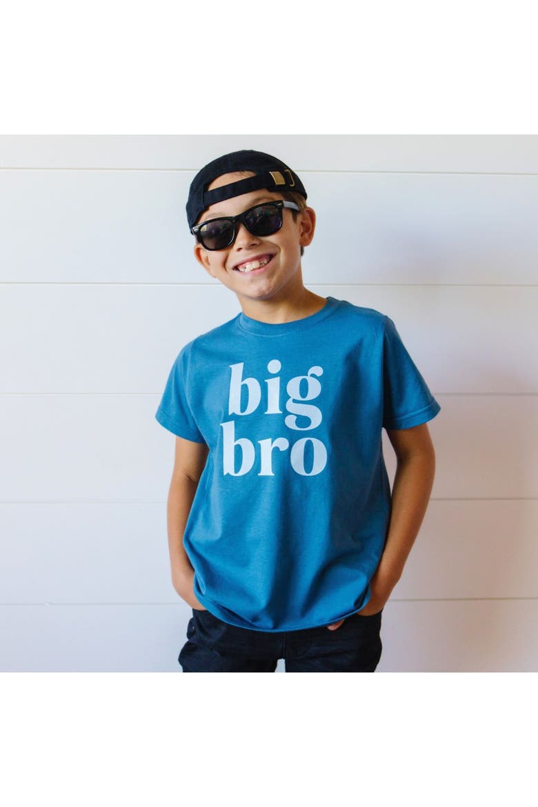 Big Bro Short Sleeve T-Shirt, Alternate, color, Indigo