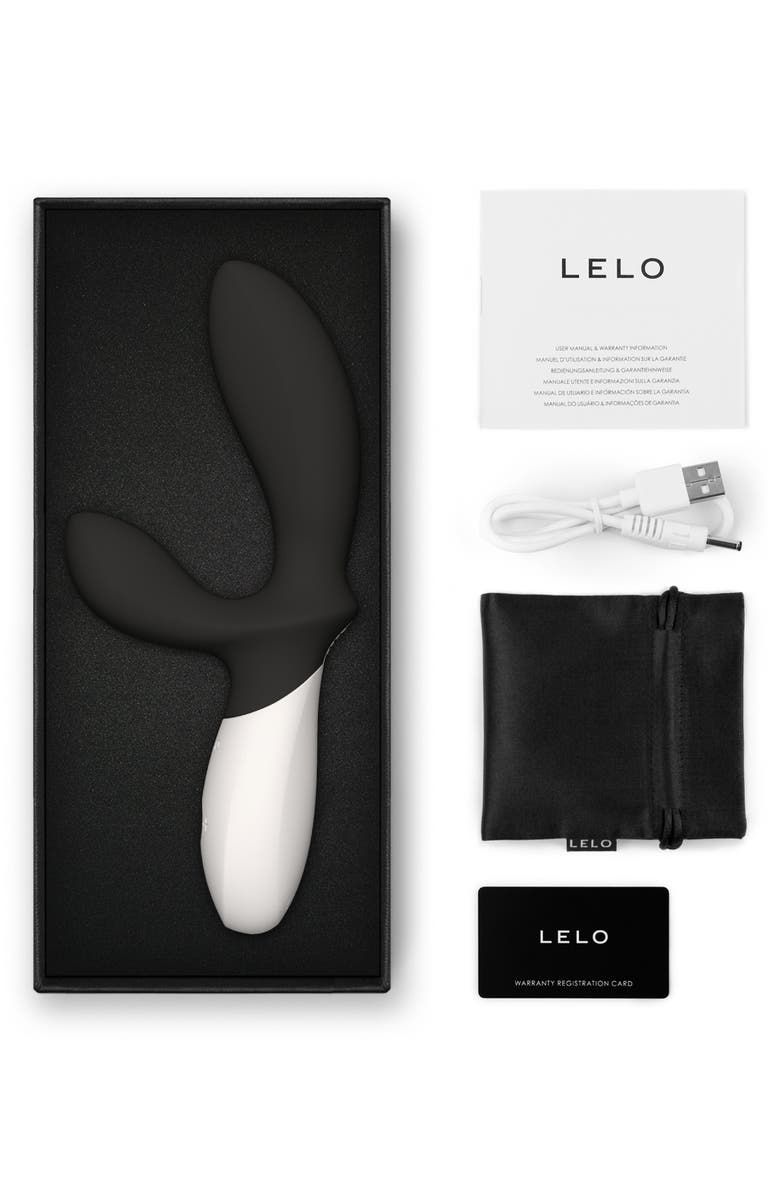 LELO Loki Wave Prostate Massager, Alternate, color, Black
