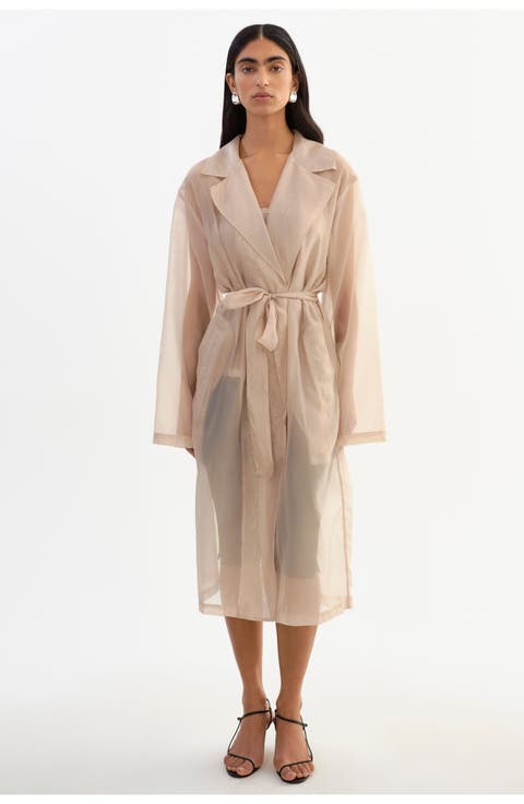 Talise | Long Sheer Coat