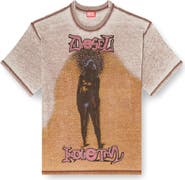 DIESEL® T-Box Rhinestone Embellished Graphic T-Shirt