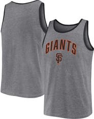 FANATICS Men's Fanatics Branded  Heather Gray San Francisco Giants Primary Tank Top