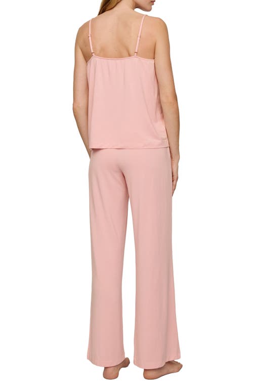 Eberjey Giselle Cami & Pants Pajama Set In Pink