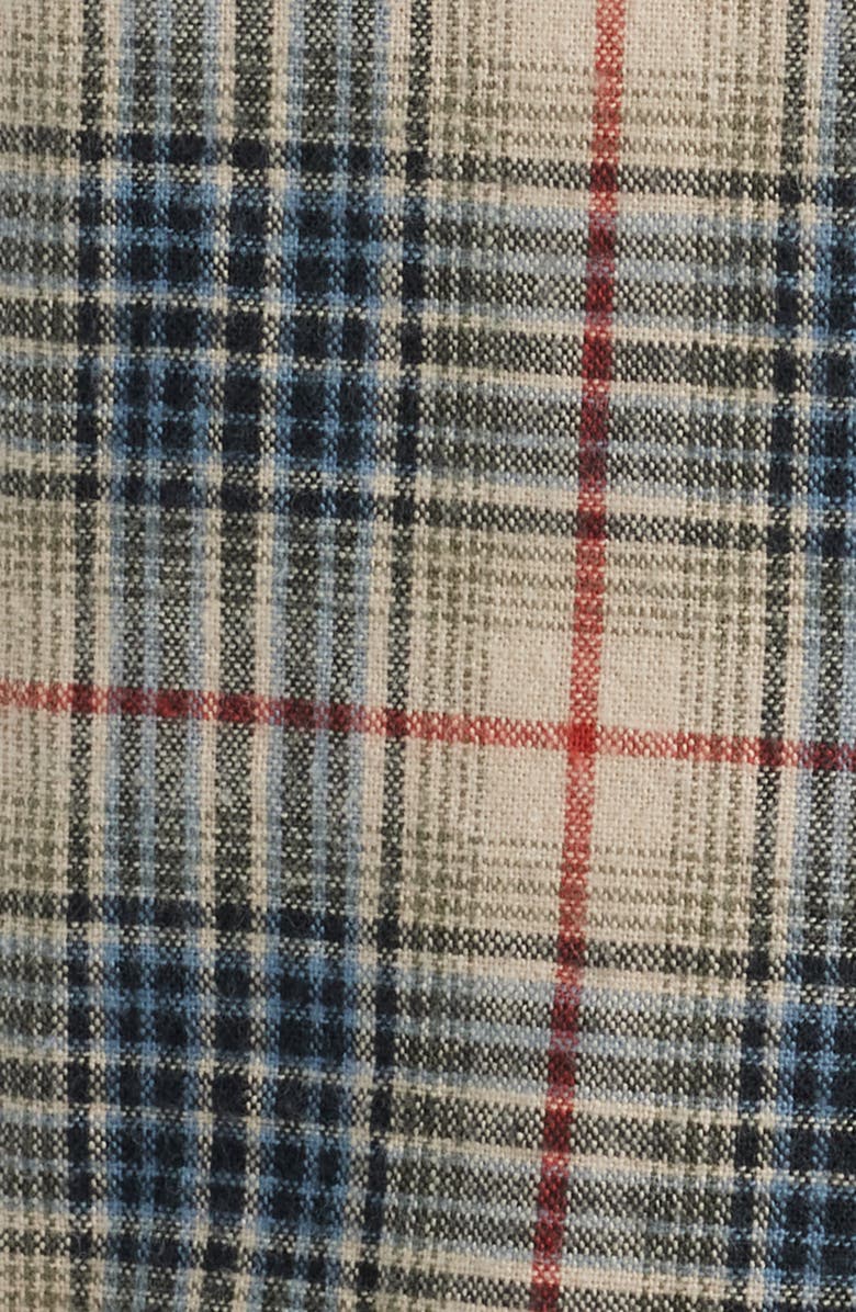 Pendleton Wyatt Plaid Cotton Snap-Up Shirt, Alternate, color, Natural Multi Plaid