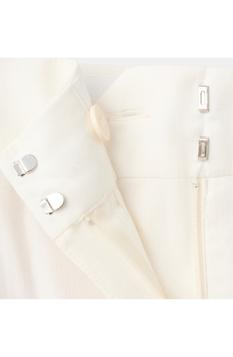 MANGO Featuring Hailey Bieber Kash Cotton Blend Pants, Alternate, color,
