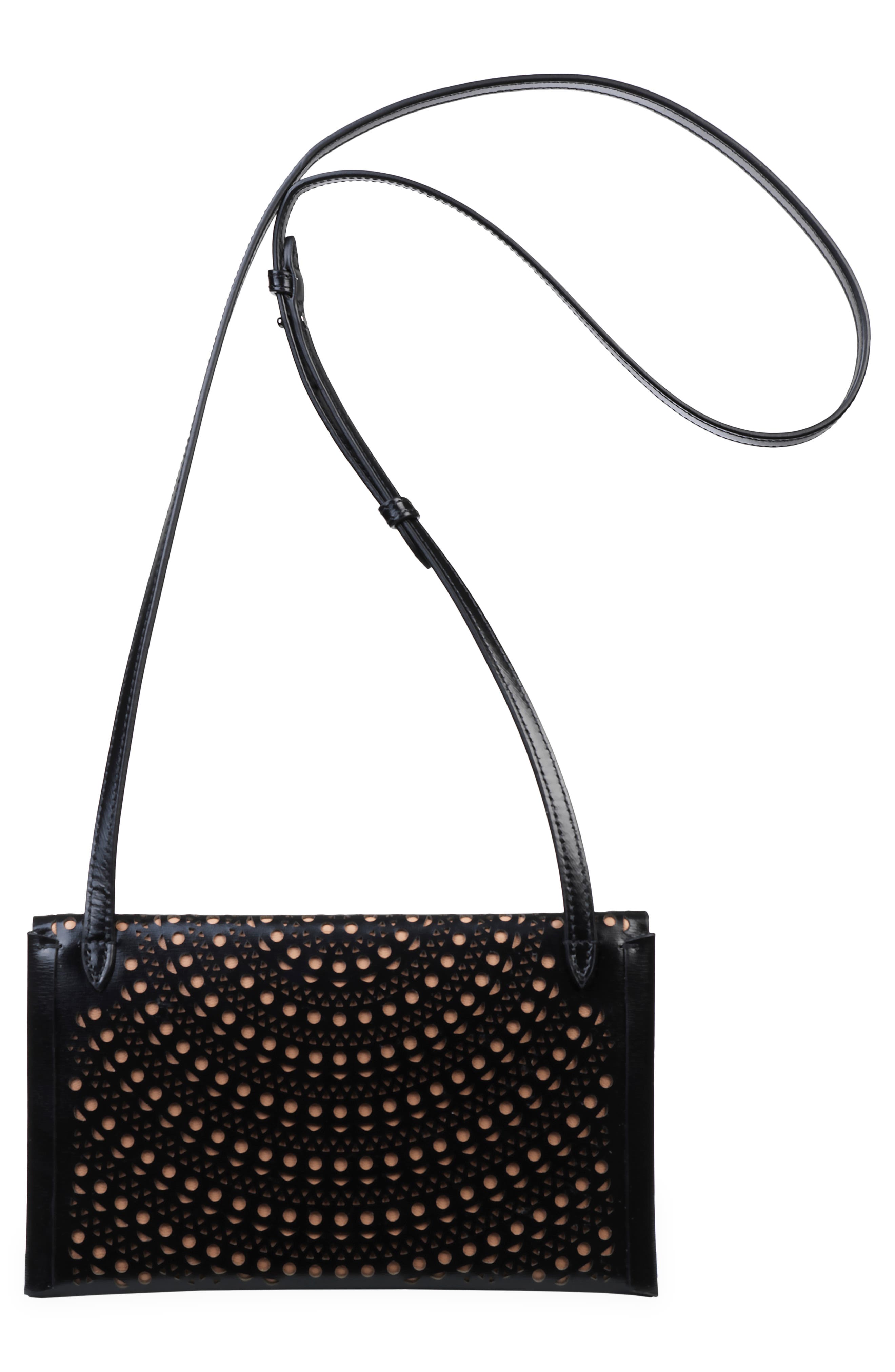 Alaïa Louise 20 Leather Envelope Clutch, Alternate, color, 